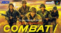 Sgt. Saunders' Combat Super Famicom  box art